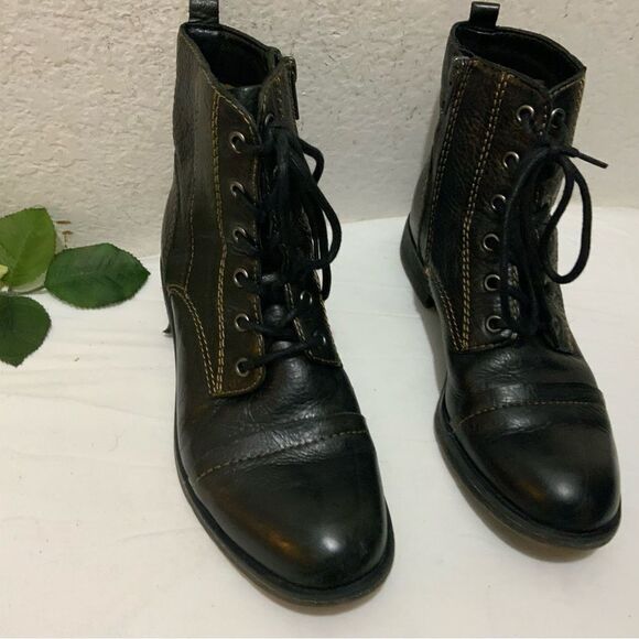 Sofft Lace Up Ankle Boots black women size 8.5 M - Picture 3 of 15